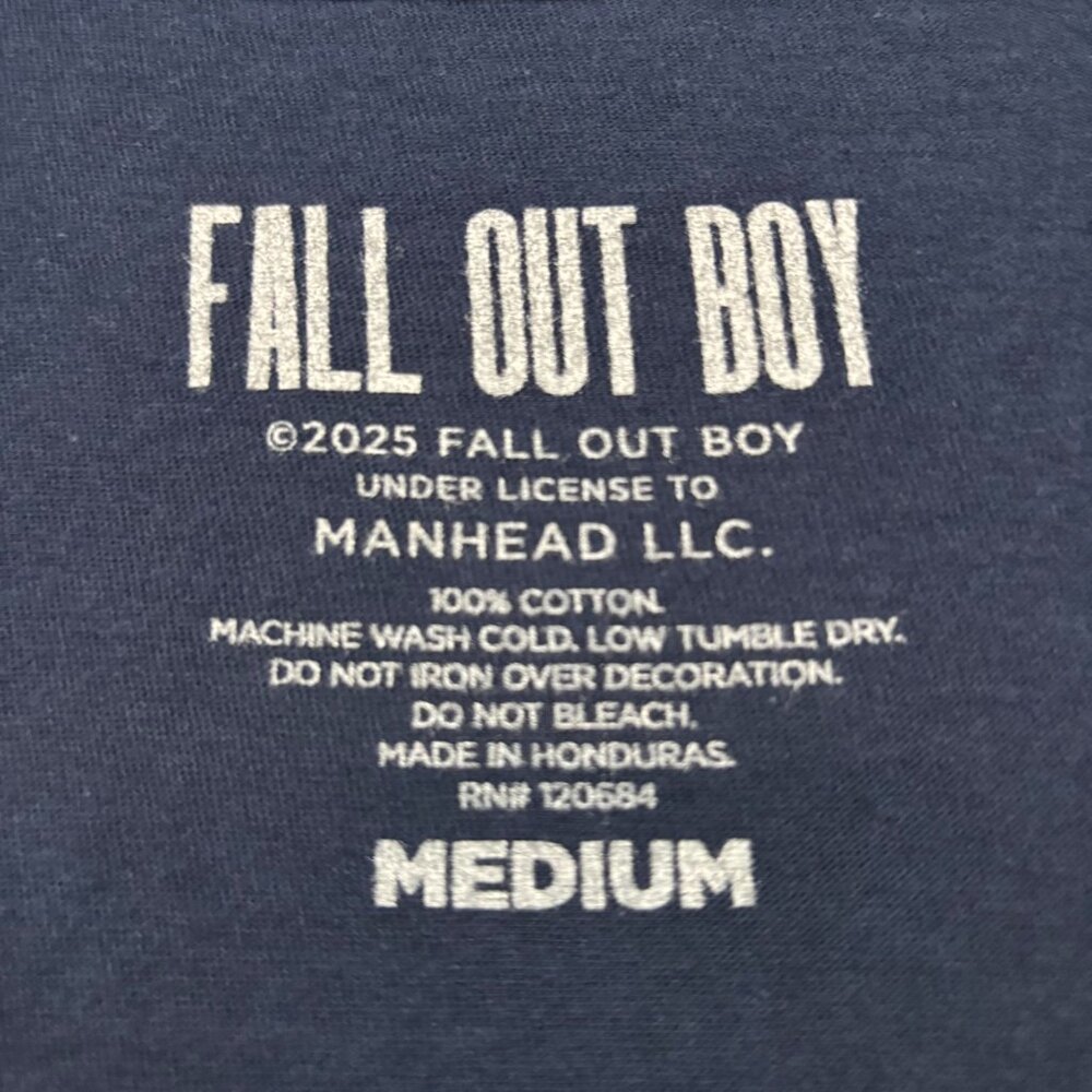 Fall Out Boy Infinity on High Rock Band T-Shirt Size Medium - Picture 4 of 5